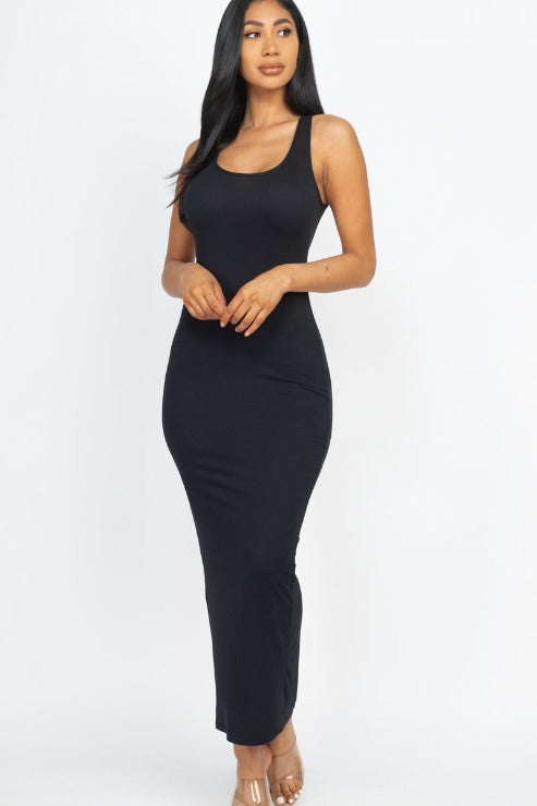 Solid Basic Maxi Dress