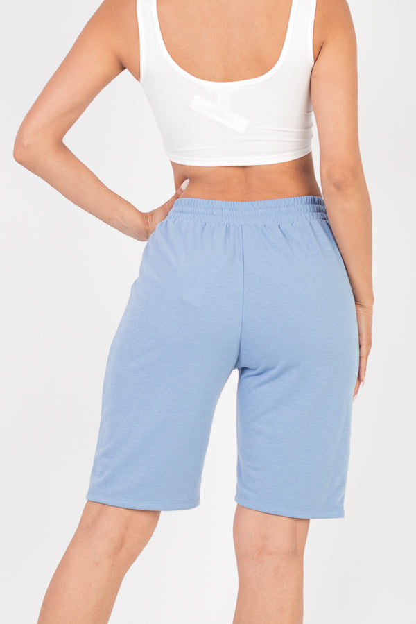 French Terry Bermuda Shorts