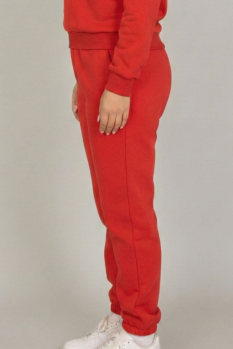 Poly Fleece Elastic Waist Joggers