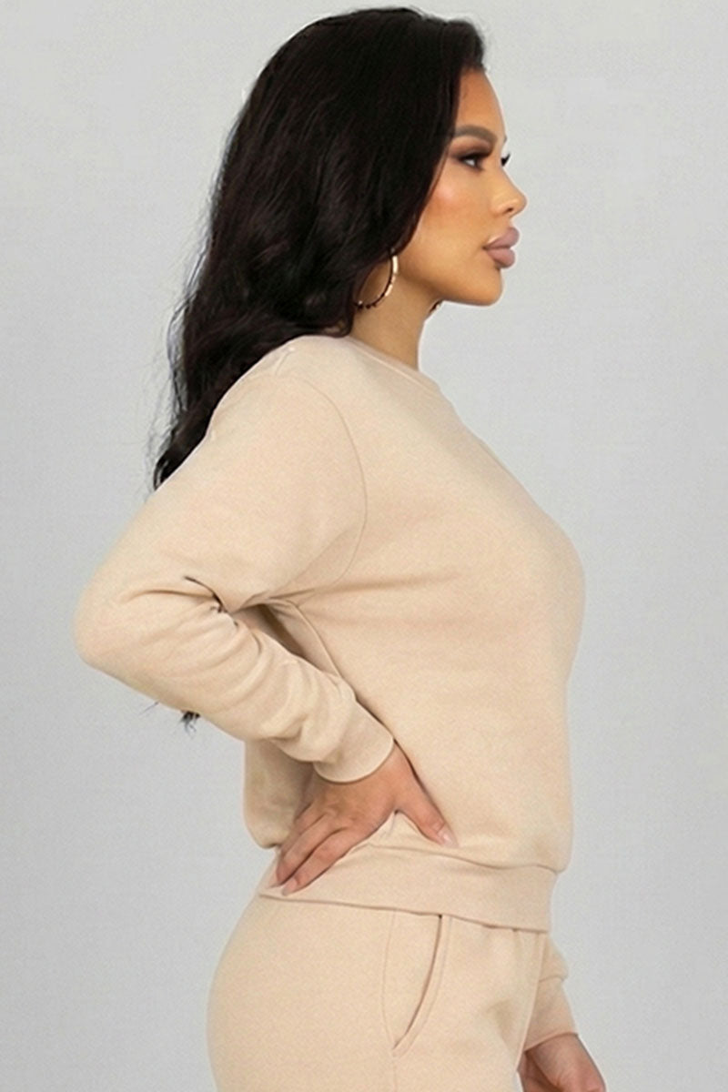 Classic Poly Fleece Crewneck Pullover