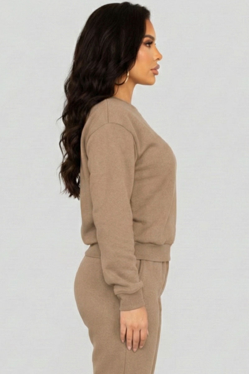 Classic Poly Fleece Crewneck Pullover