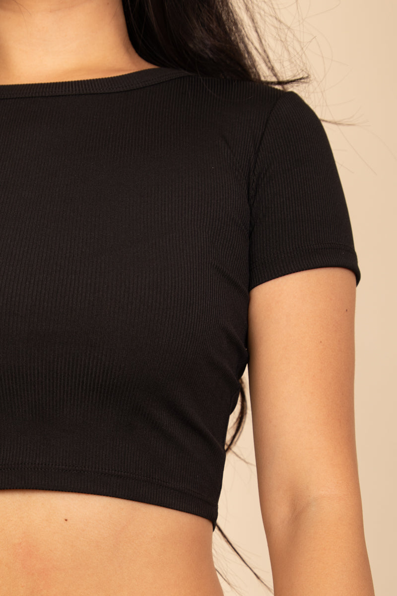 Ribbed Knit Drawstring Lounge Shorts Set